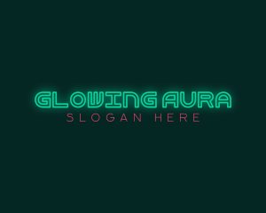 Nightclub Neon Glow logo design