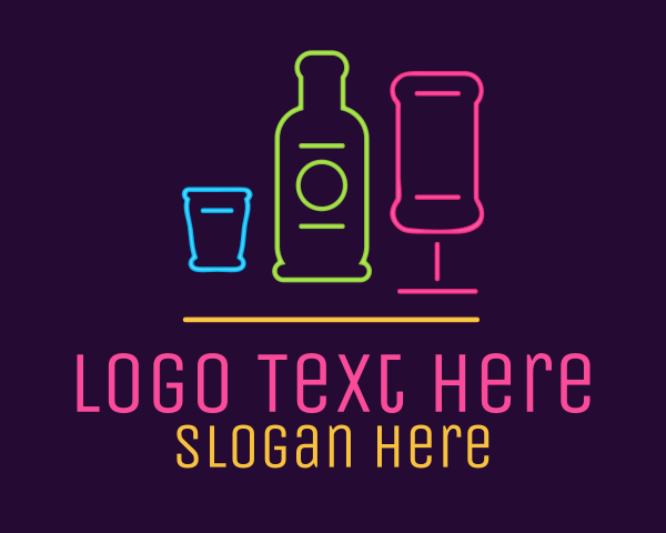Alcohol Delivery logo example 1
