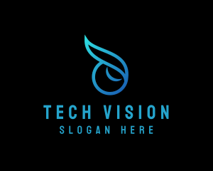Futuristic Aviary Tech  logo design