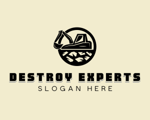 Industrial Excavation Contractor logo design