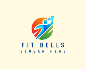 Lifting Fitness Gym logo design