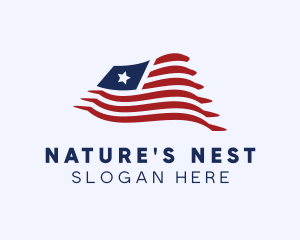 Liberian Country Flag logo
