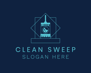 Laundry Cleaning Appliance  logo design