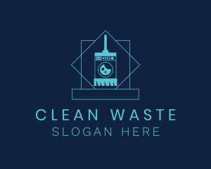 Laundry Cleaning Appliance  logo design