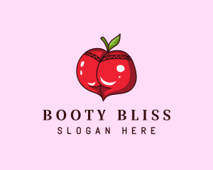 Sexy Radish Butt logo design