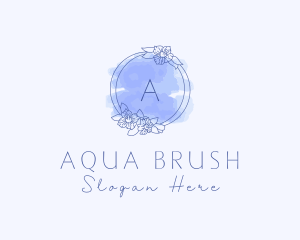 Blue Aesthetician Beauty  logo design