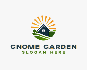 Lawn Garden Landscaping logo design