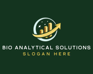 Arrow Graph Analytics logo design