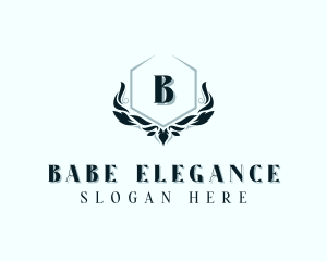 Elegant Floral Boutique logo design