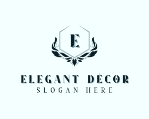 Elegant Floral Boutique logo design