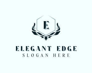 Elegant Floral Boutique logo design