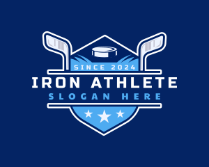 Hockey Athletic Team logo design