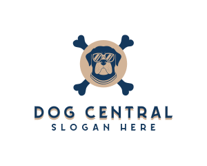 Cool Dog Sunglasses logo design