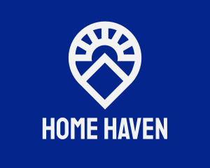 House Location Pin logo