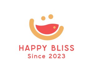 Happy Soup Diner logo design