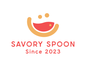 Happy Soup Diner logo design