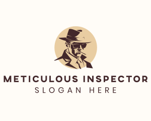 Detective Inspector Man logo design