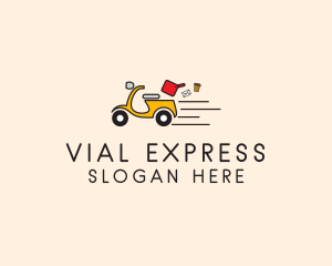 Scooter Express Delivery  logo design