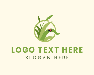 Grass Lady Bug logo