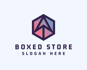 Gaming Arrow Box logo design