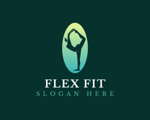 Yoga Fitness Excercise logo design