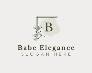 Elegant Leaf Fragrance logo design