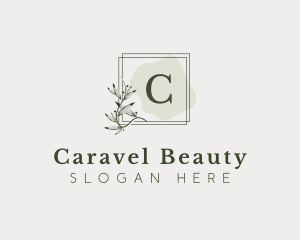 Elegant Leaf Fragrance logo design