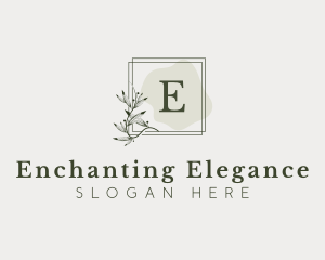 Elegant Leaf Fragrance logo design