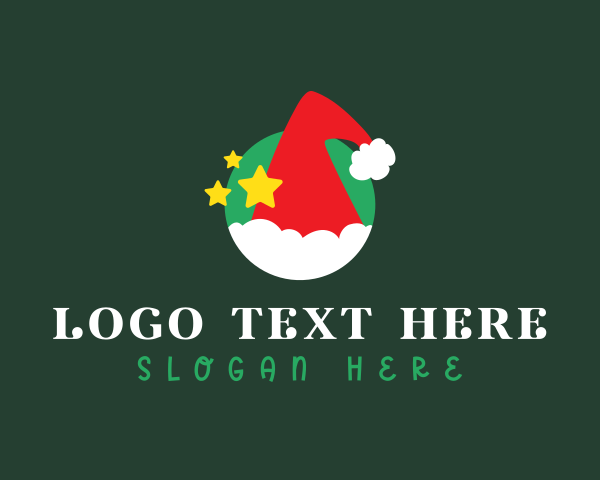 Santa Hat Star logo