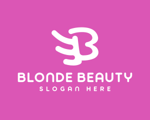 Beauty Wing Letter B logo design