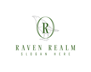 Raven Crow Bird logo
