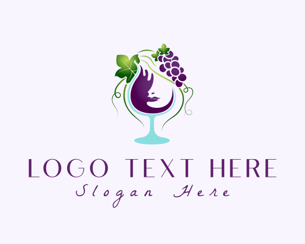 Wine Glass Woman logo