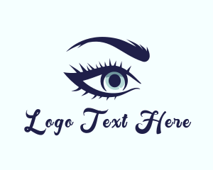 Blue Eyelash Beautician logo