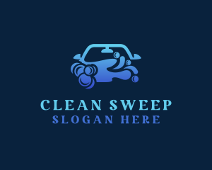 Clean Car Washing  logo design