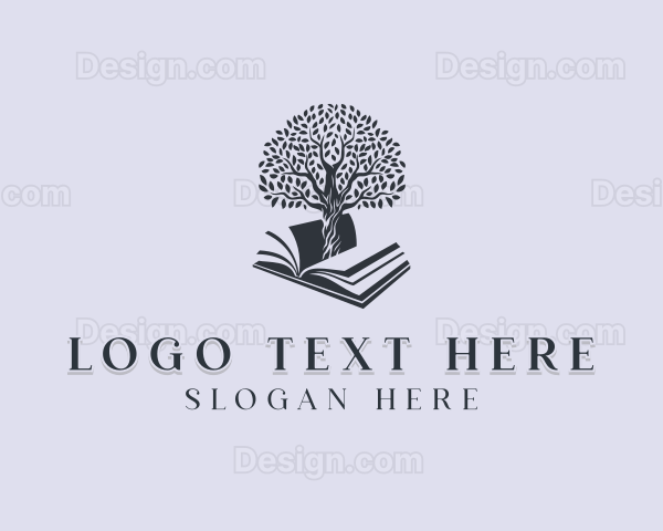 Bible Study Tree Book Logo