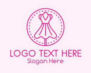 Pink Fashion Dress Boutique logo