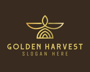 Golden Bird Boutique logo design