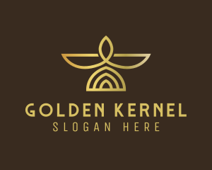 Golden Bird Boutique logo design