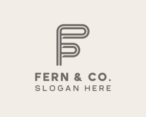 Generic Company Letter F logo design