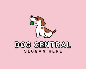 Pet Dog Ball logo design