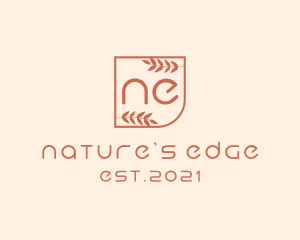 Organic Nature Leaf  logo design