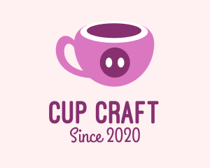 Pink Pig Cup  logo