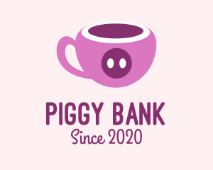 Pink Pig Cup  logo