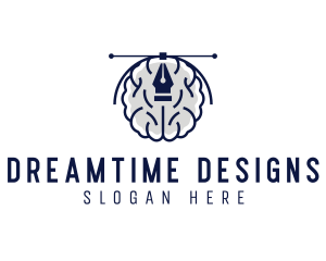 Creative Designer Brain logo design