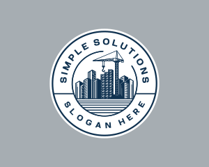 City Building Construction logo design