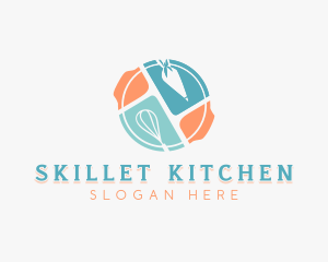 Baking Desserts Kitchen logo design