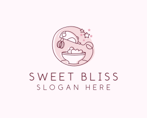 Pastry Baking Mixer logo design