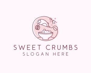 Pastry Baking Mixer logo design