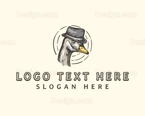 Avian Goose Hat Logo