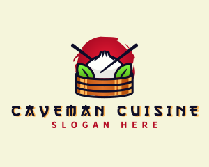 Dumpling Dim Sum Cuisine logo design